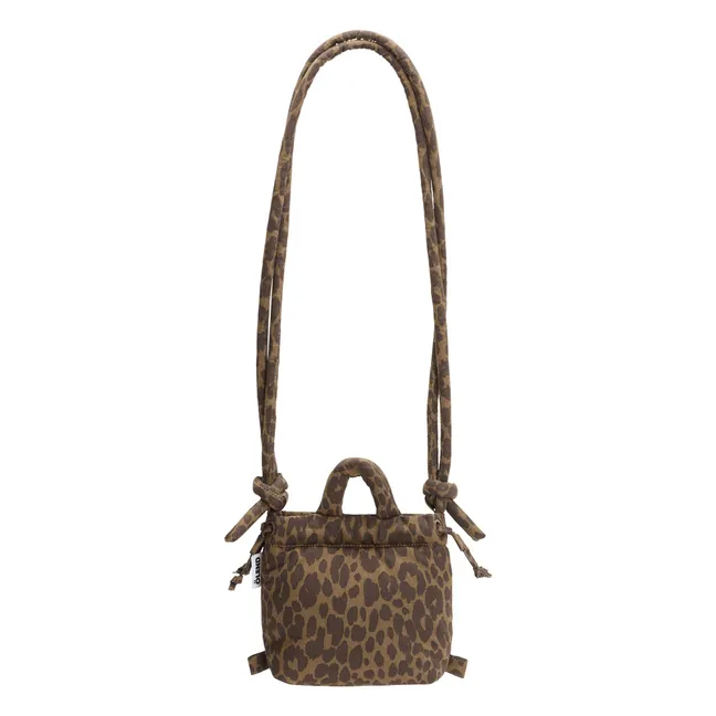 Sac Micro Ona Soft Léopard | Brun