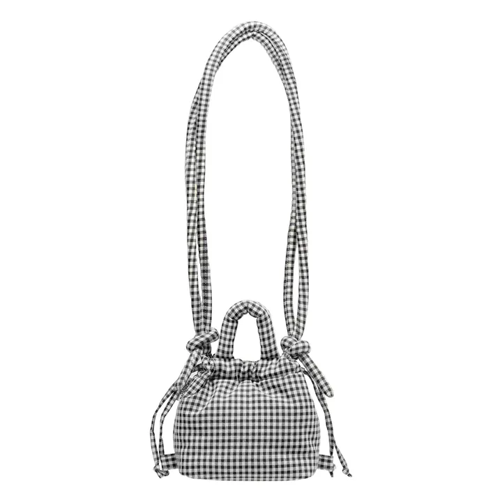 Sac Micro Ona Soft Vichy | Noir- Image produit n°0