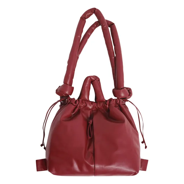 Sac Ona Cuir Vegan | Rouge cerise