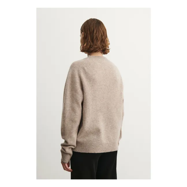 Pull Col Rond Laine - Collection Femme | Beige