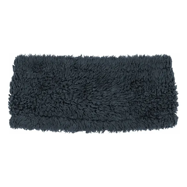 Tour de Cou Façon Sherpa Tom Coton Bio | Bleu gris