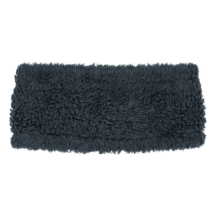 Tour de Cou Façon Sherpa Tom Coton Bio | Bleu gris- Image produit n°0