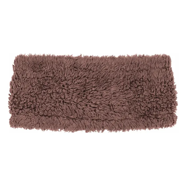Tour de Cou Façon Sherpa Tom Coton Bio | Mauve