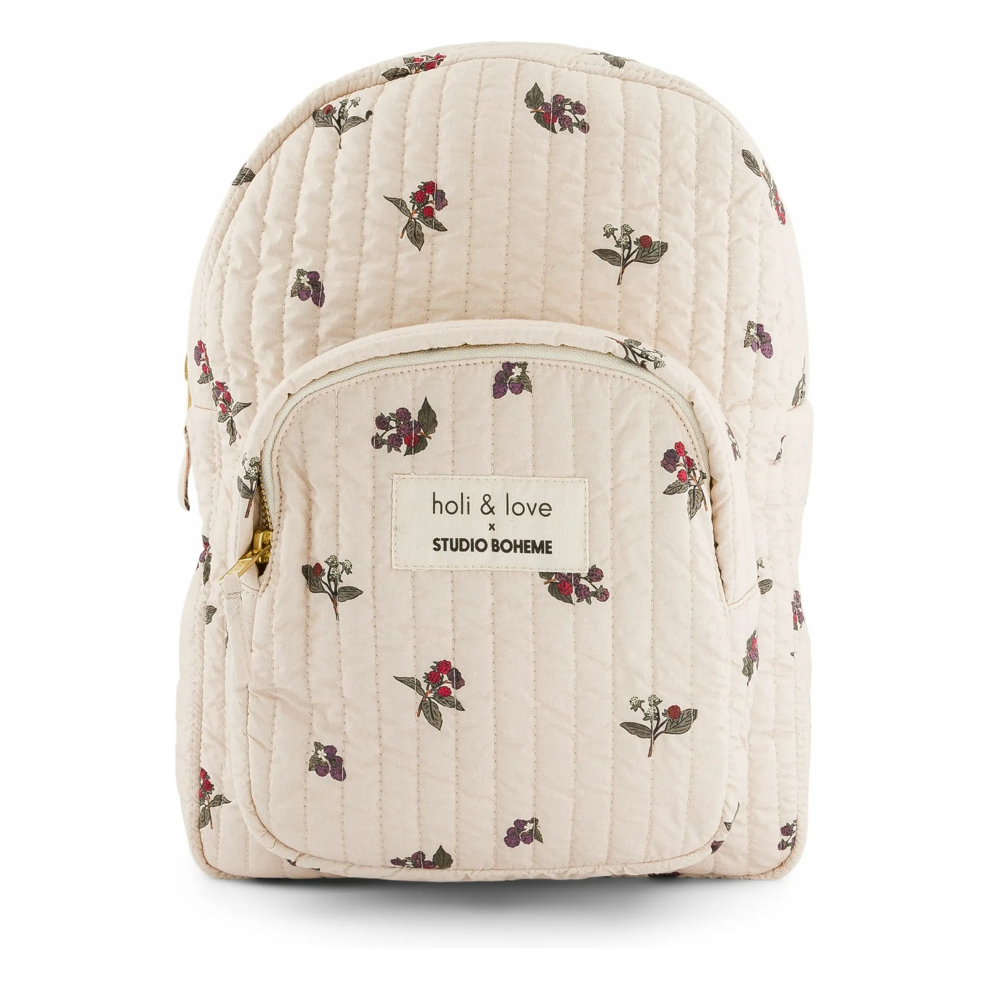Studio Bohème Ecru Blackberry Backpack