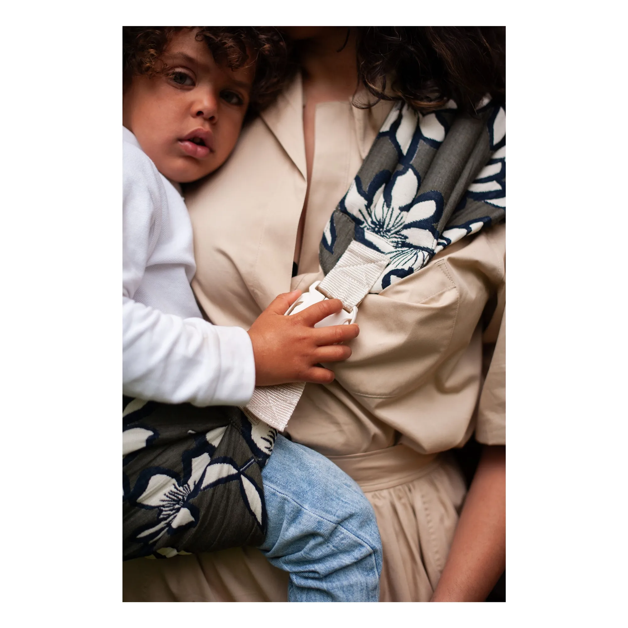 Mama Hangs Khaki Carry & Walk Baby Carrier