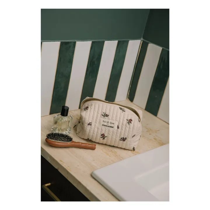 Trousse de Toilette Mûres | Ecru- Image produit n°4