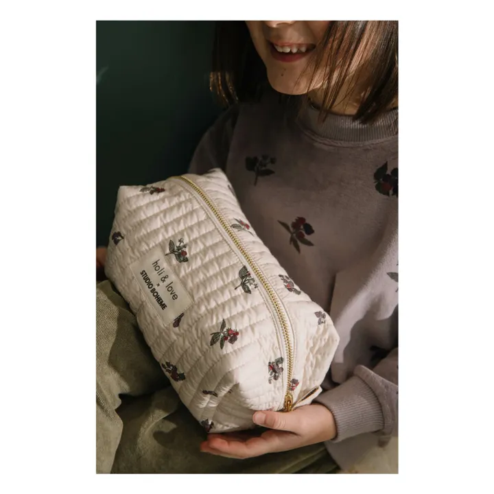 Trousse de Toilette Mûres | Ecru- Image produit n°3