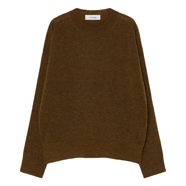 Maglione in alpaca | Caramello