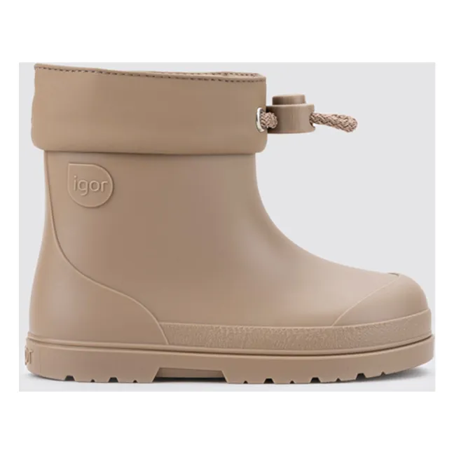 Mendi Rain Boots | Taupe brown