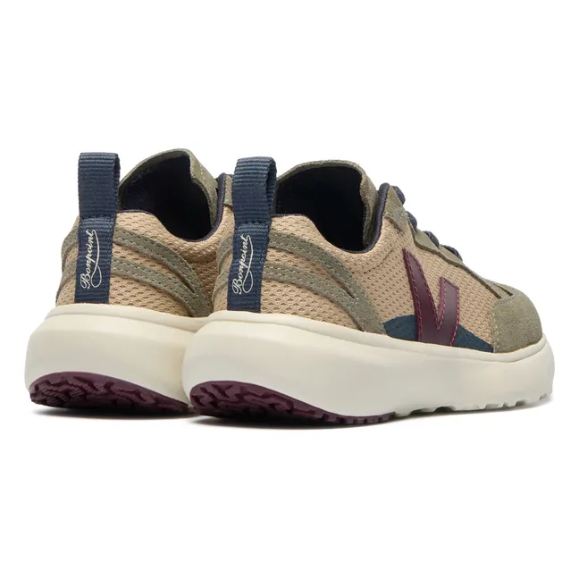 Veja x Bonpoint Collaboration - Canary Suede Lace-Up Sneakers | Khaki