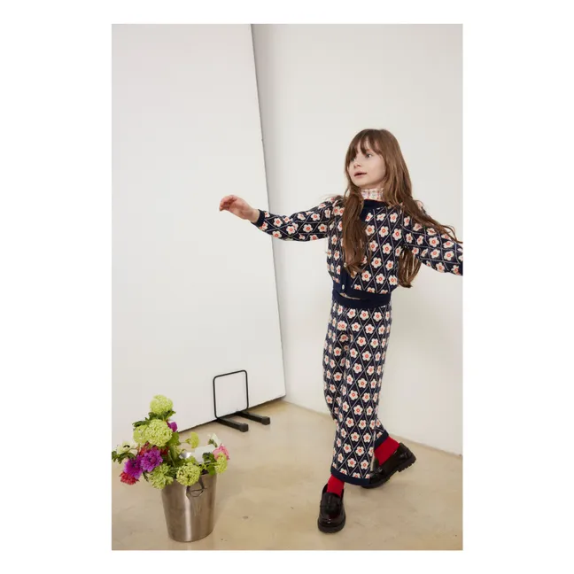 Hose Mathilda Blümchen | Navy