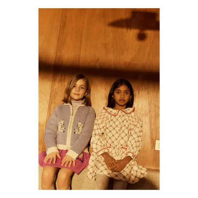 Kleid Martha Blume | Seidenfarben