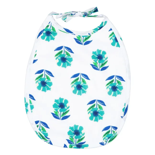 Bavaglino blu bouti | Blu acqua