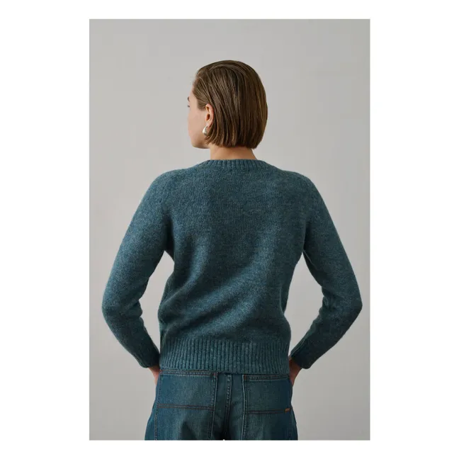 Envie sweater | Peacock blue
