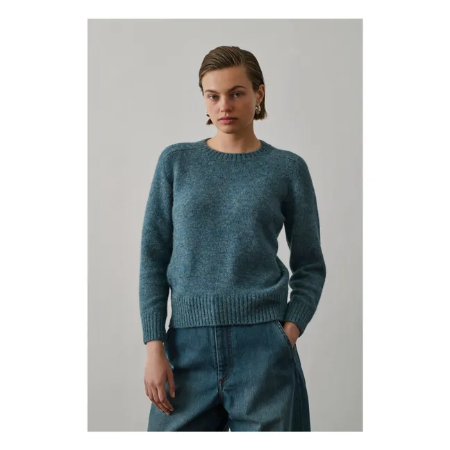 Envie sweater | Peacock blue
