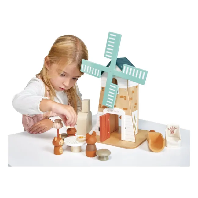 Moulin à vent Penny en bois