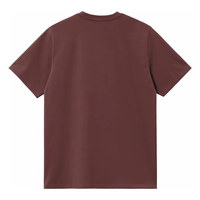 T-Shirt S/S Pocket | Marron