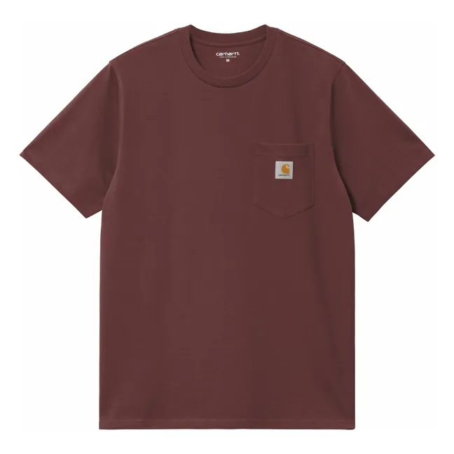T-Shirt S/S Pocket | Marron