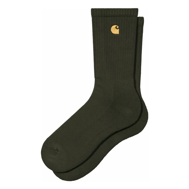 Chaussettes Chase  | Olive