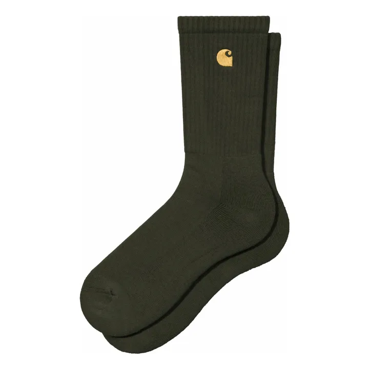 Chaussettes Chase  | Olive- Image produit n°0