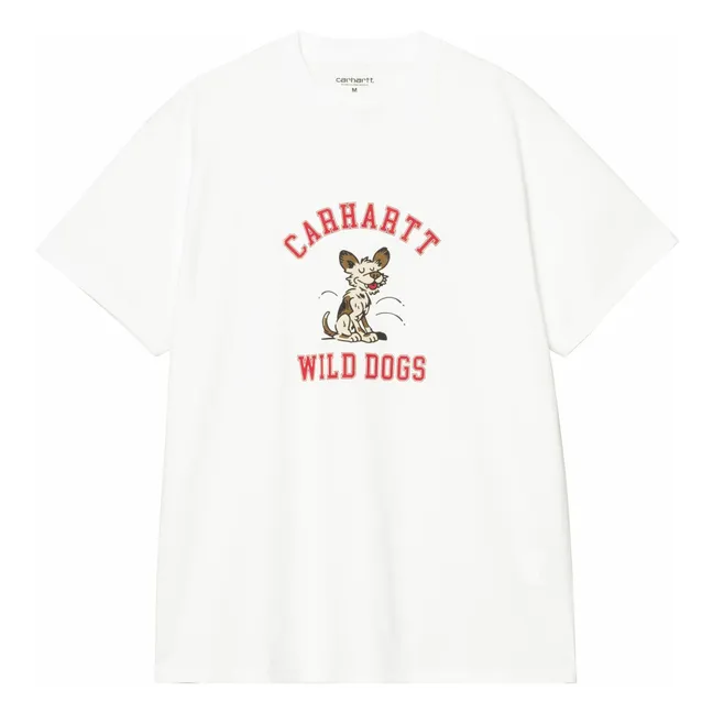 T-Shirt S/S Wild Dog | Blanc