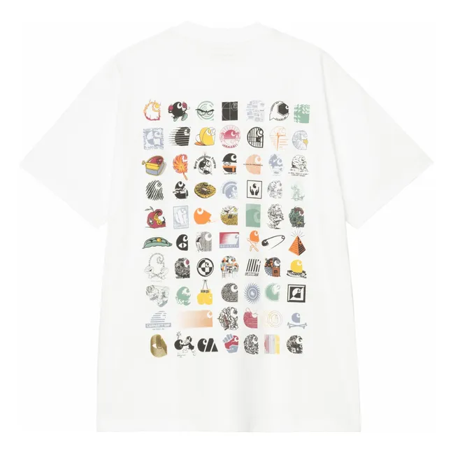 T-Shirt S/S C Logo Archive | Blanc