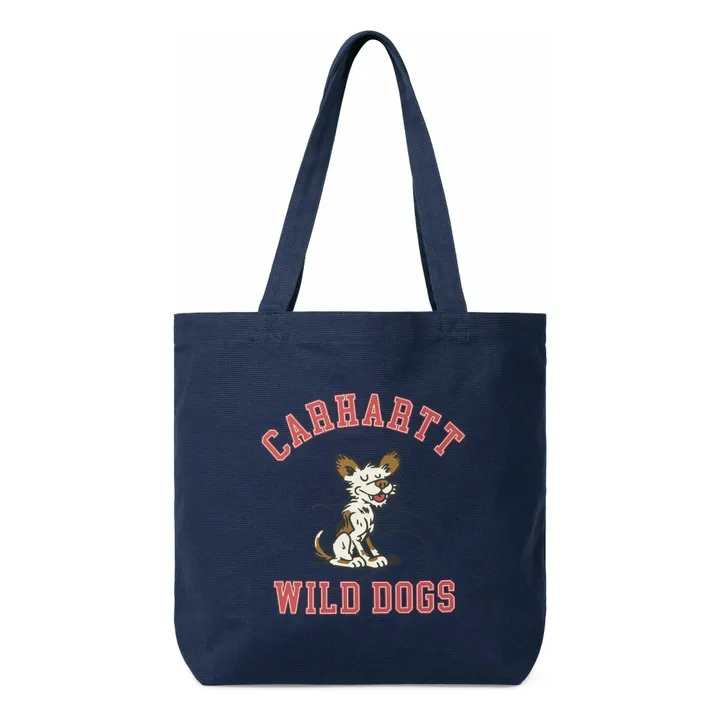 Tote Bag Canvas Graphic | Bleu foncé- Image produit n°0