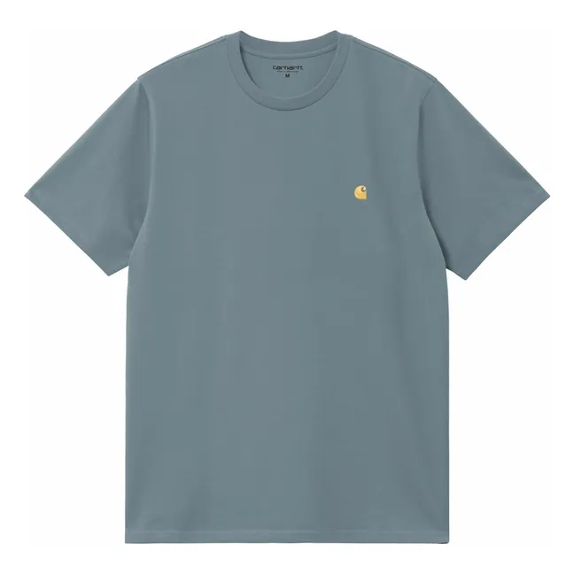 T-Shirt S/S Chase | Bleu Glacier