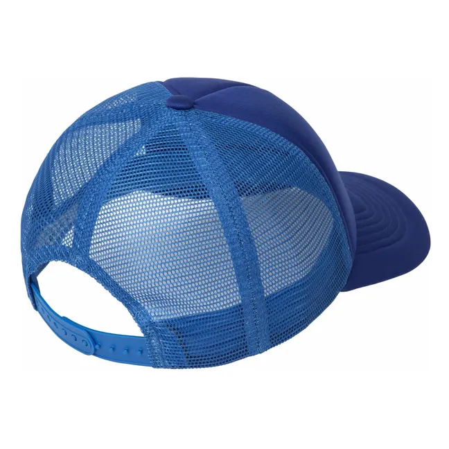 Gorra con parche corazón | Azul eléctrico