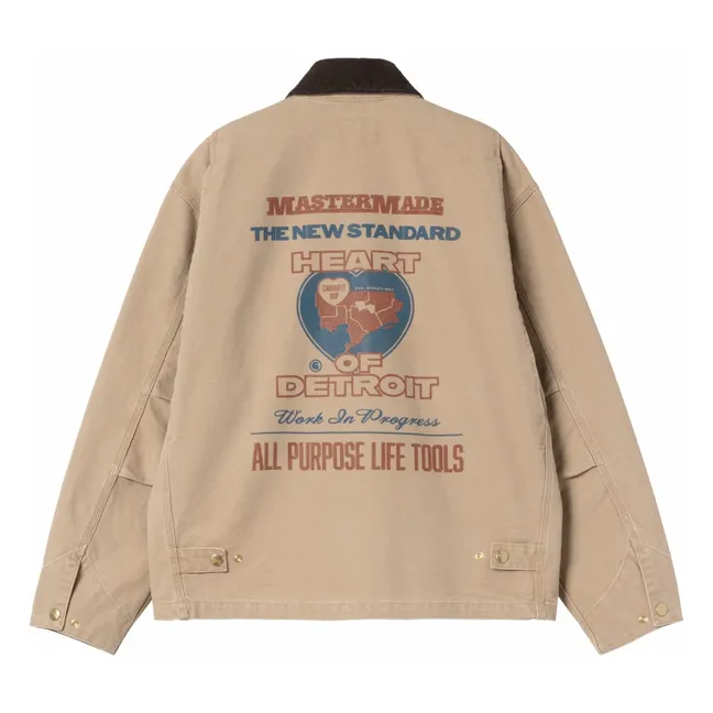 Veste OG Arcan Graphic Coton Bio | Beige