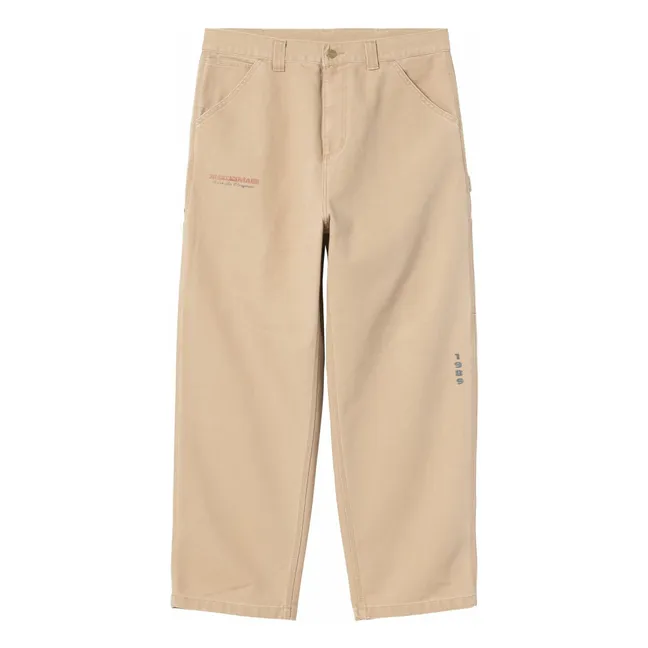 Pantalon OG Single Knee Graphic Dearborn Coton Bio | Beige