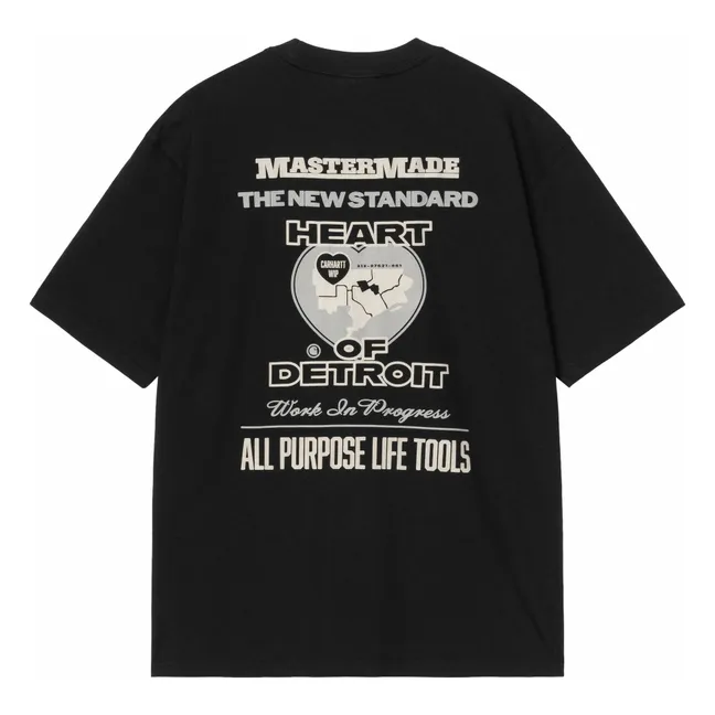 T-shirt Arcan Coton Bio | Noir