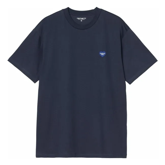 T-shirt Heart II Hartt Coton Bio | Bleu foncé