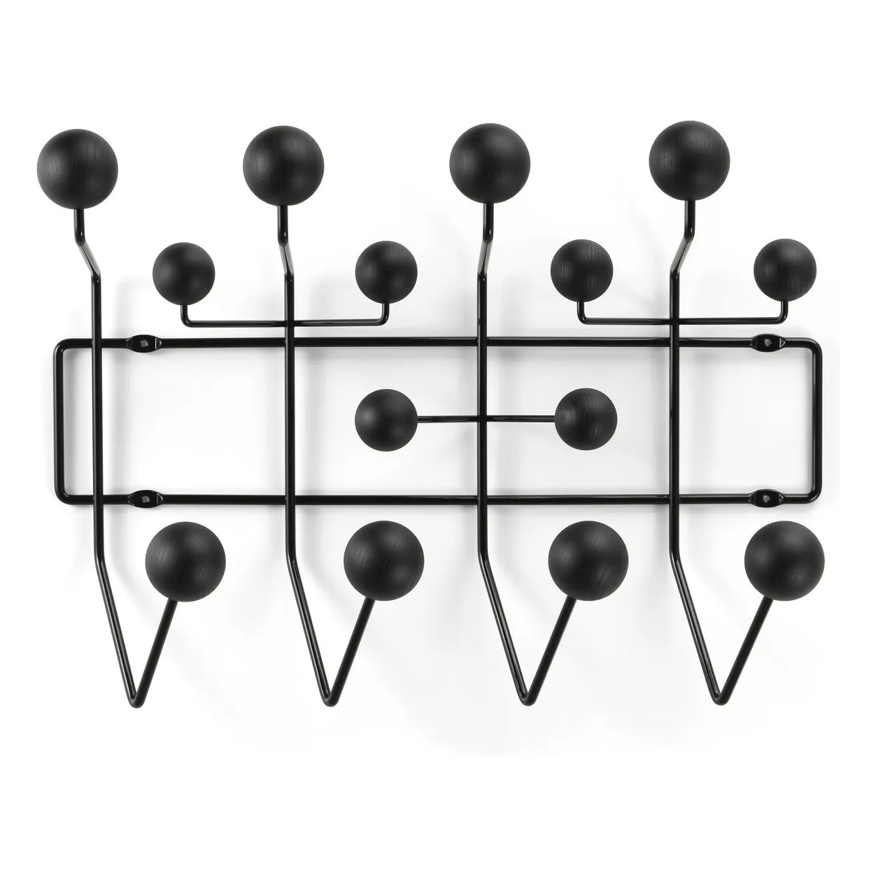 Vitra Frêne Noir Hang It All Coat Rack