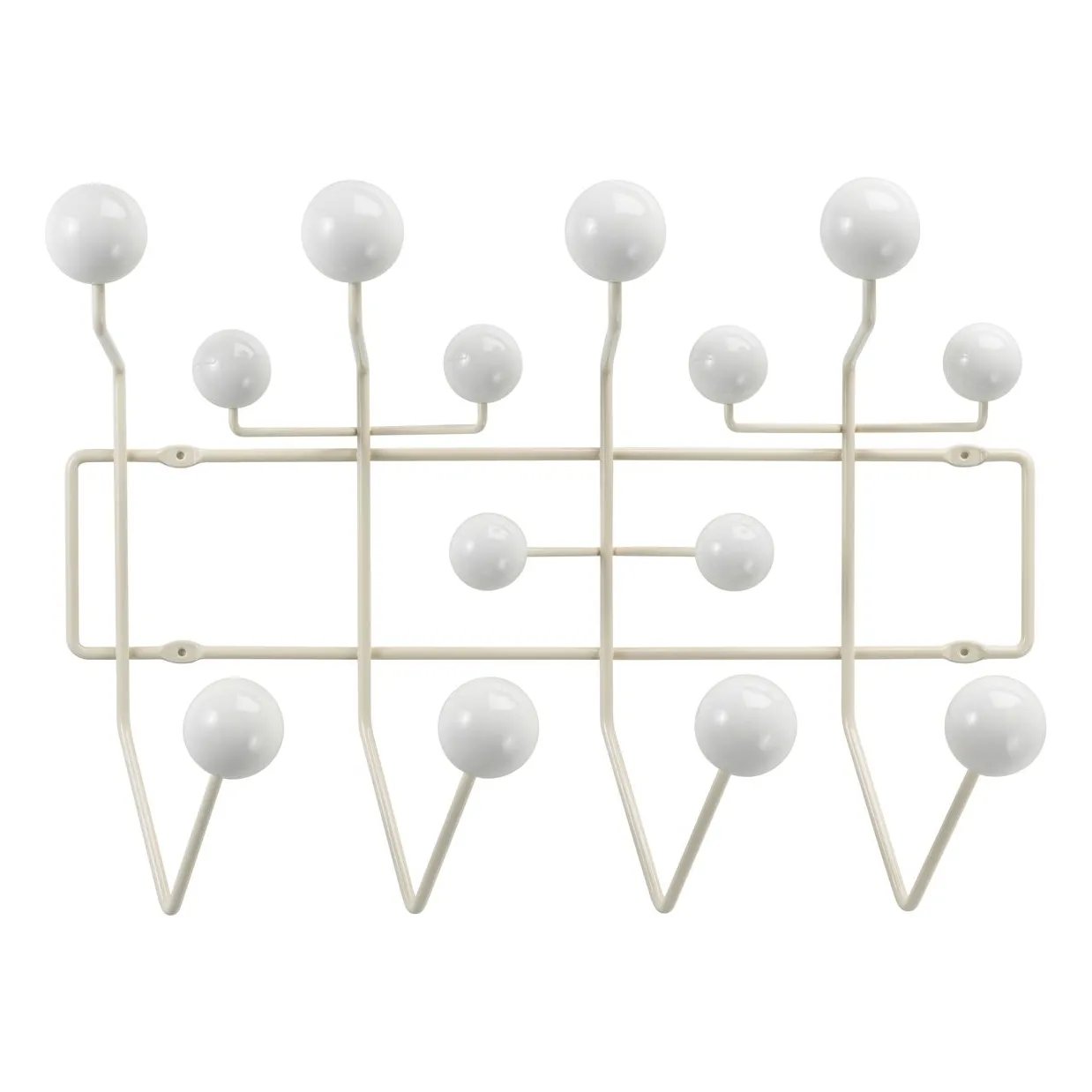 Vitra White Hang It All Coat Rack