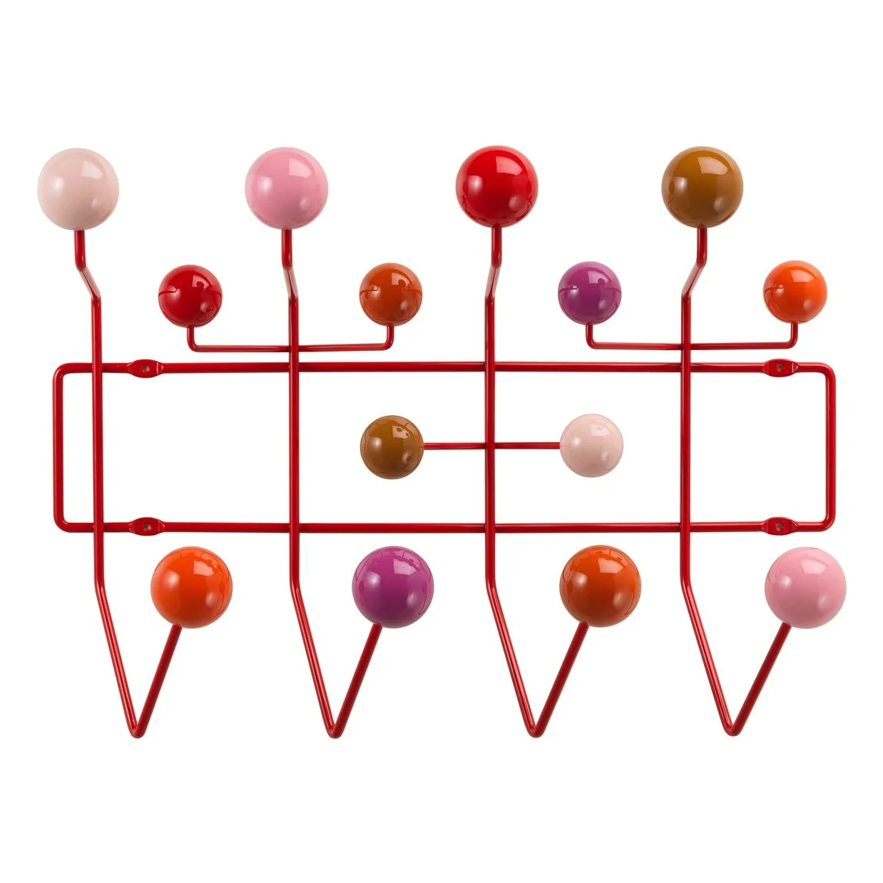 Vitra Red Hang It All Coat Rack