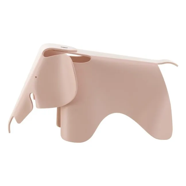Sgabello Eames a forma di elefante  | Rosa tenue