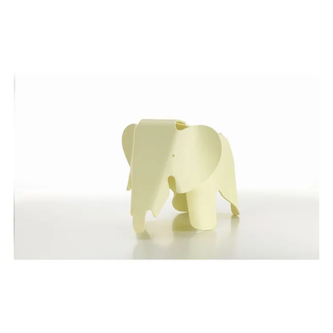 Sgabello Eames a forma di elefante  | Giallo