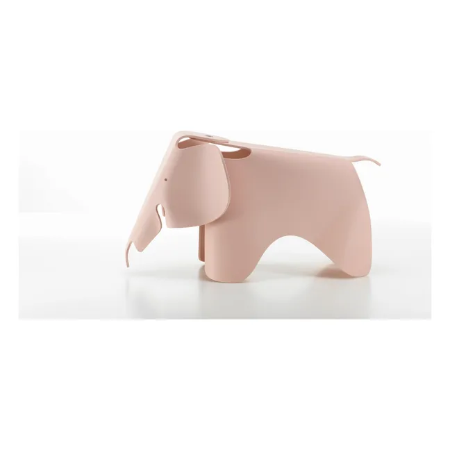 Sgabello Eames a forma di elefante  | Rosa tenue