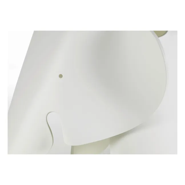 Sgabello Eames a forma di elefante  | Bianco