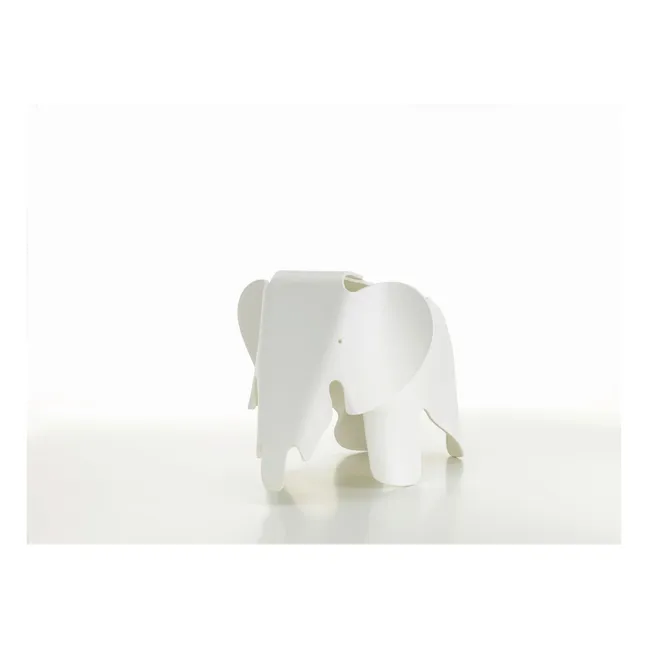 Sgabello Eames a forma di elefante  | Bianco