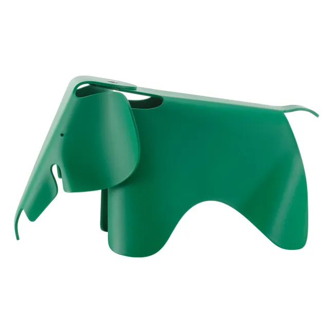 Eames elephant stool  | Emerald green