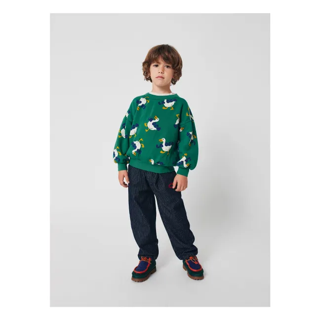 Wallabee Derbies im Sherpa-Stil - Bobo Choses x Camper | Grün