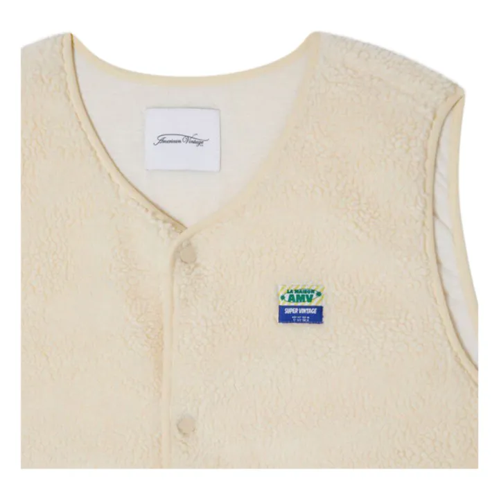 Veste Sans Manches Hoktown | Ecru- Image produit n°3