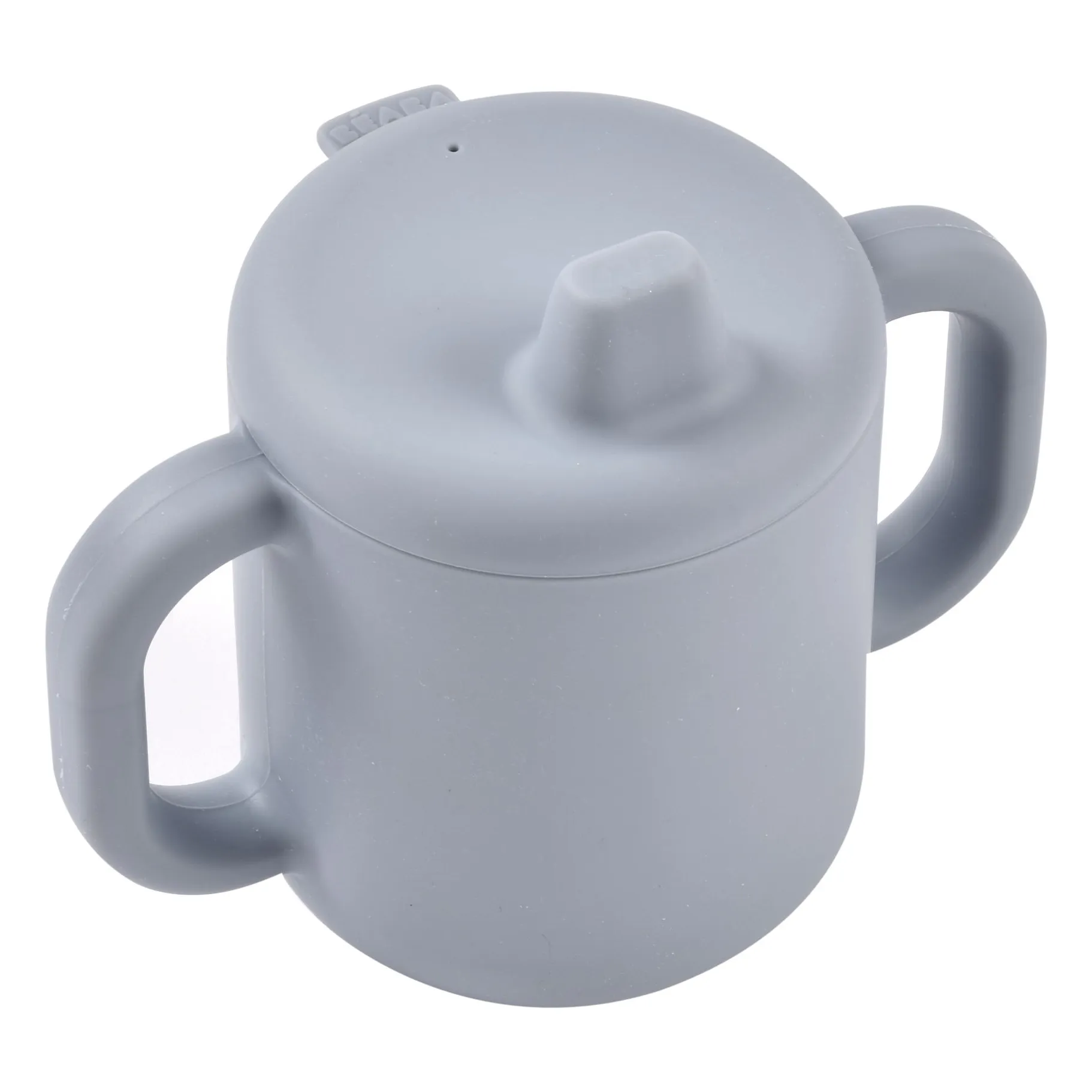 Tasse d'apprentissage en silicone | Gris galet- Image produit n°2