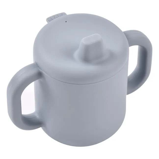 Tasse d'apprentissage en silicone | Gris galet