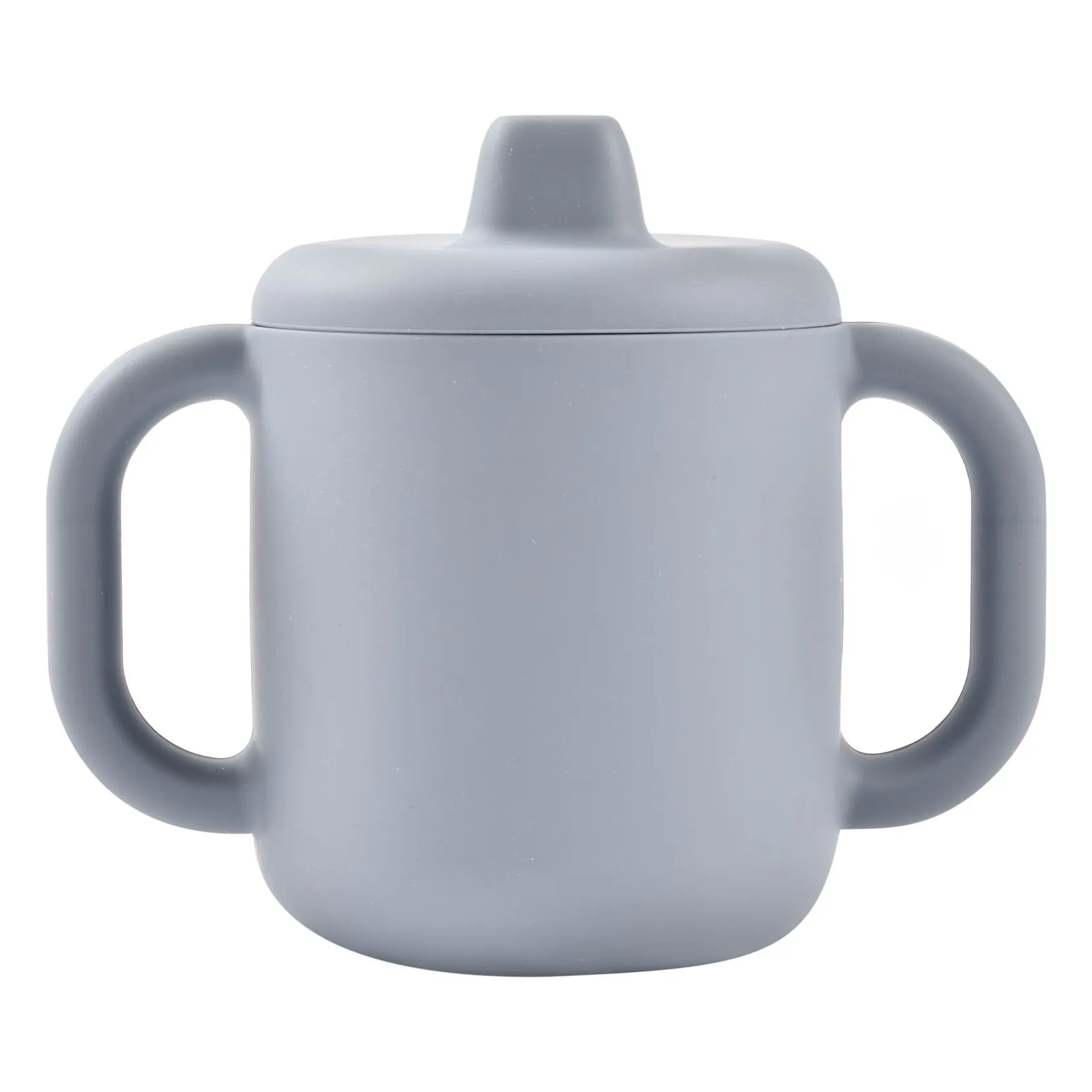 Tasse d'apprentissage en silicone | Gris galet- Image produit n°1