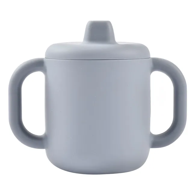 Tasse d'apprentissage en silicone | Gris galet