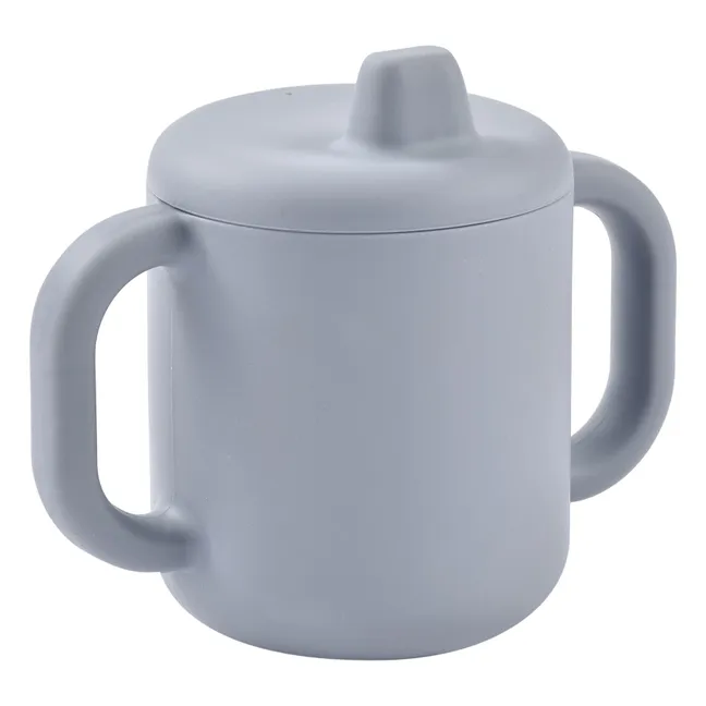 Tasse d'apprentissage en silicone | Gris galet