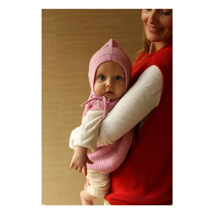 Béguin Isidor Laine Mérinos | Rose- Image produit n°1